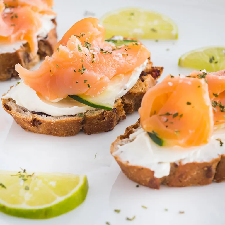 Recetas-saludables-Crostinis-de-Salmon
