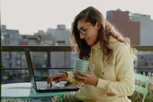 Mujer trabajando